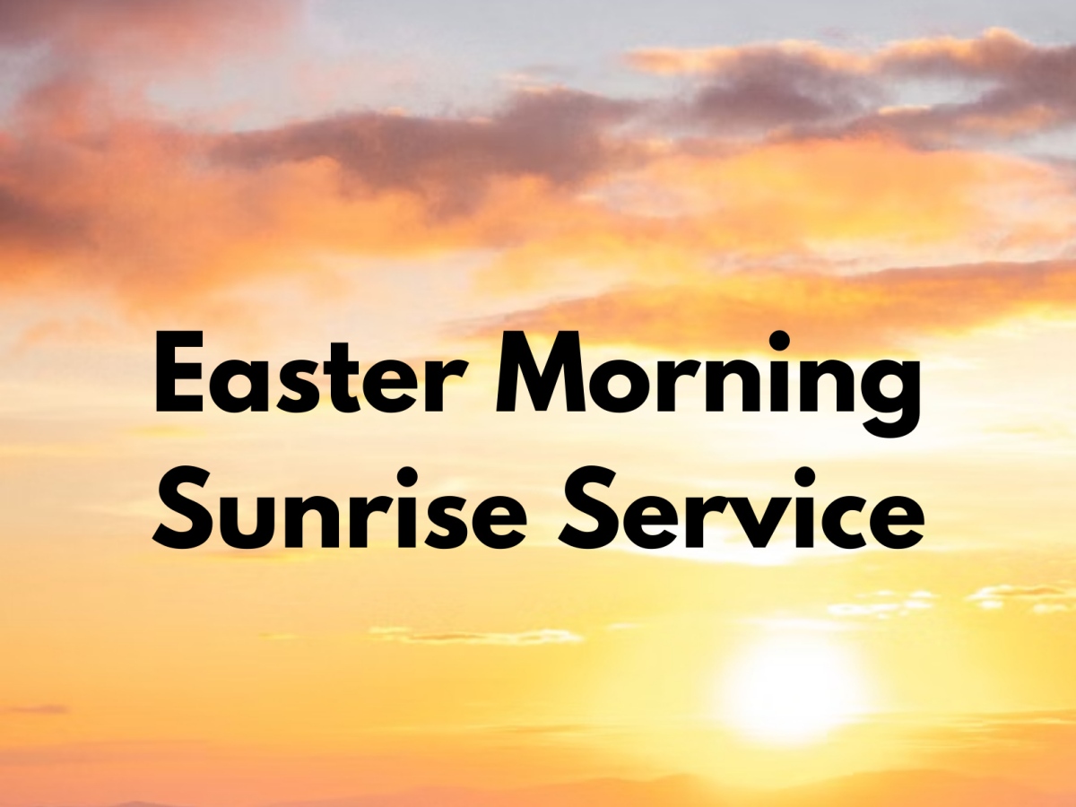 Easter Morning Sunrise Service