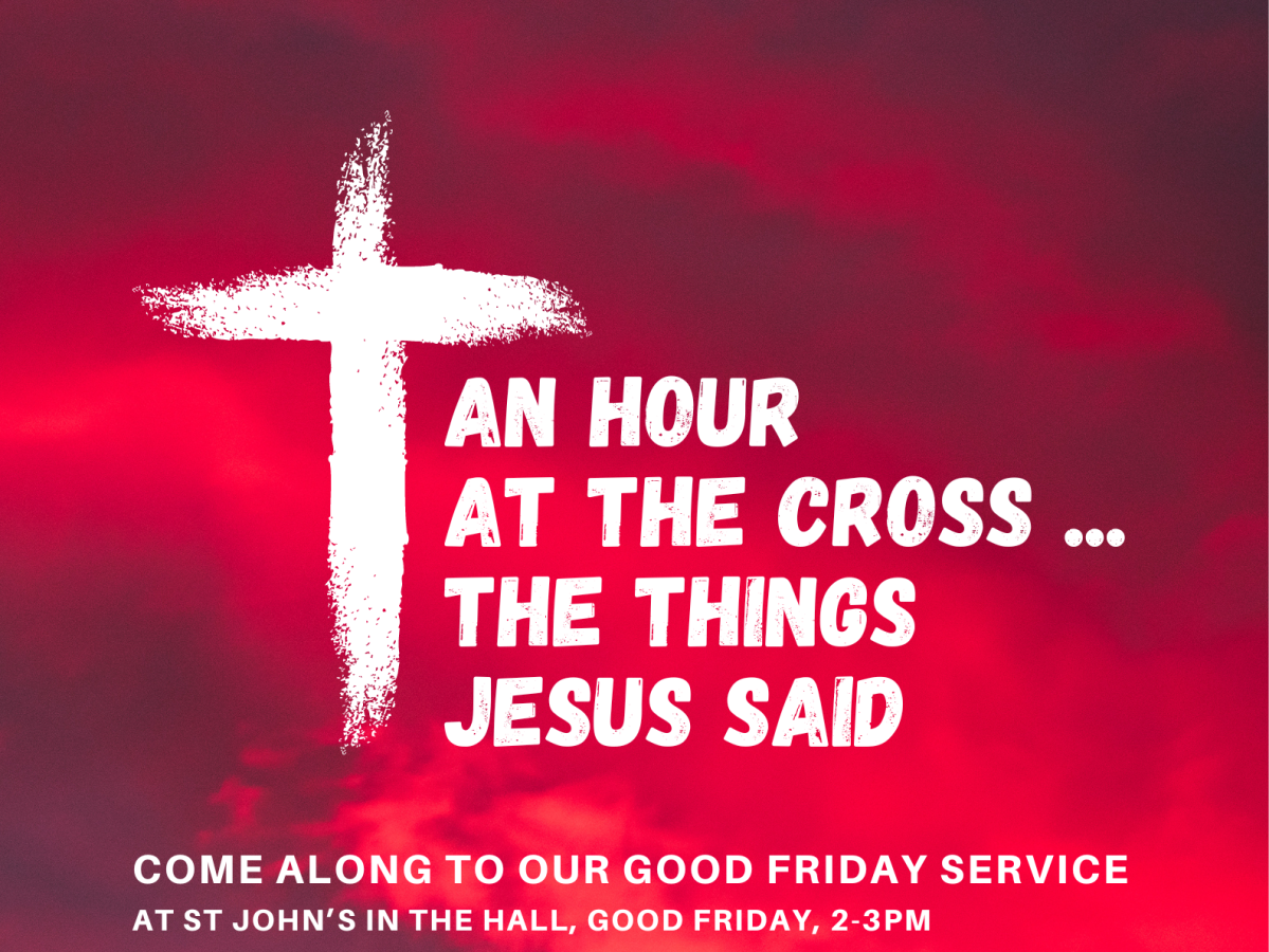 An Hour at the Cross … the Things Jesus Said